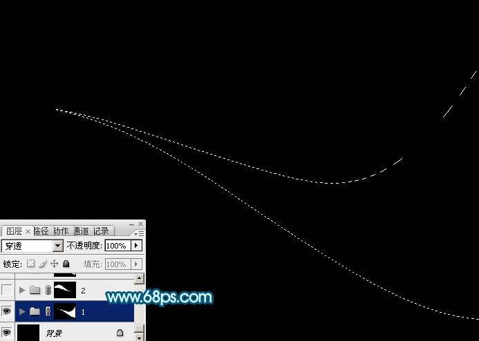 PS制作漂亮的流光线条 优图宝 PS鼠绘教程