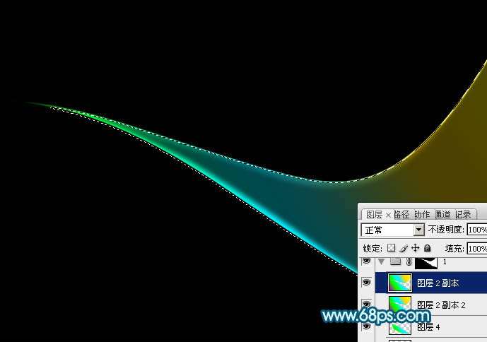 PS制作漂亮的流光线条 优图宝 PS鼠绘教程