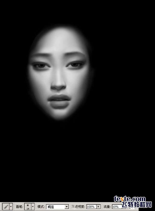 PS鼠绘魅惑少女教程 优图宝 PS鼠绘教程