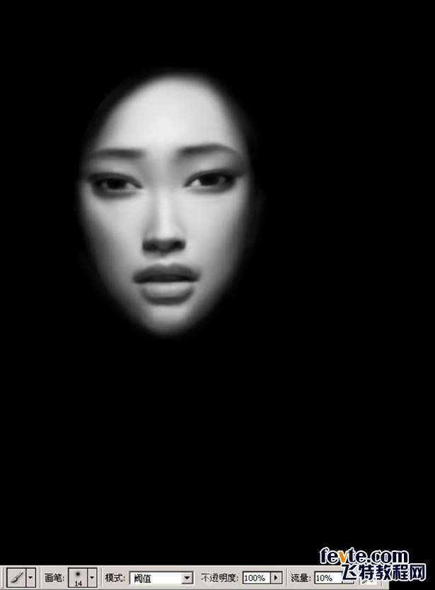 PS鼠绘魅惑少女教程 优图宝 PS鼠绘教程