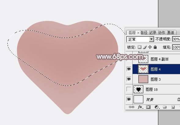 PS鼠绘质感立体心型 优图宝 PS鼠绘教程