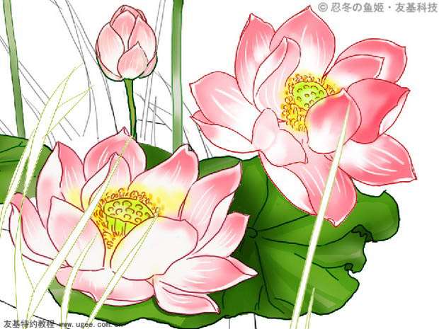 PS结合数位板绘制可爱的Q版人物插画 优图宝 PS鼠绘教程