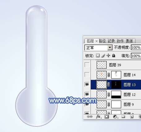 PS鼠绘精致温度计 优图宝 PS鼠绘教程