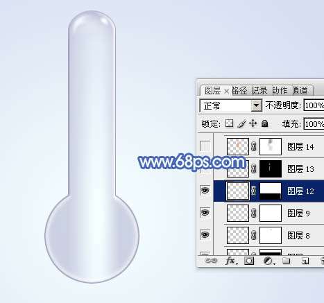 PS鼠绘精致温度计 优图宝 PS鼠绘教程
