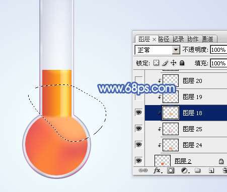 PS鼠绘精致温度计 优图宝 PS鼠绘教程