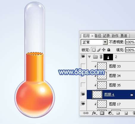PS鼠绘精致温度计 优图宝 PS鼠绘教程