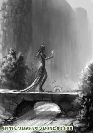 PS鼠绘丛林美女插画 优图宝 PS鼠绘教程
