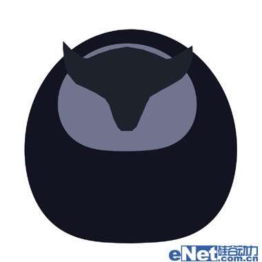 PS绘制一只猫头鹰 优图宝 PS鼠绘教程