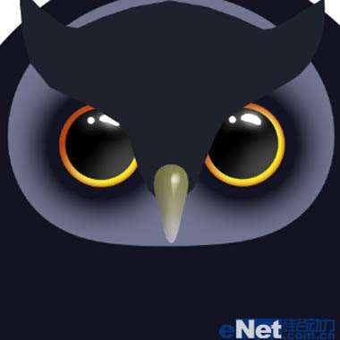 PS绘制一只猫头鹰 优图宝 PS鼠绘教程