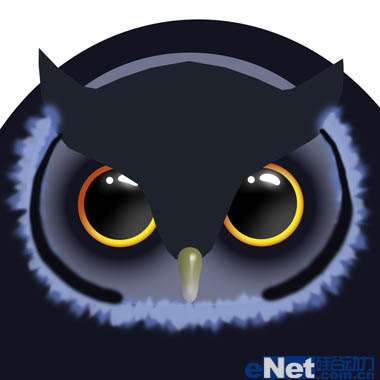 PS绘制一只猫头鹰 优图宝 PS鼠绘教程