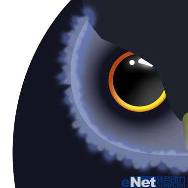 PS绘制一只猫头鹰 优图宝 PS鼠绘教程