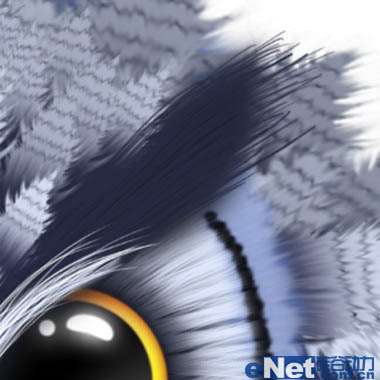 PS绘制一只猫头鹰 优图宝 PS鼠绘教程