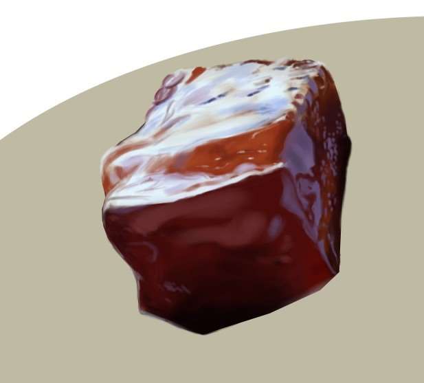 PS鼠绘逼真开胃的红烧肉 优图宝 PS鼠绘教程原图尺寸:617x557