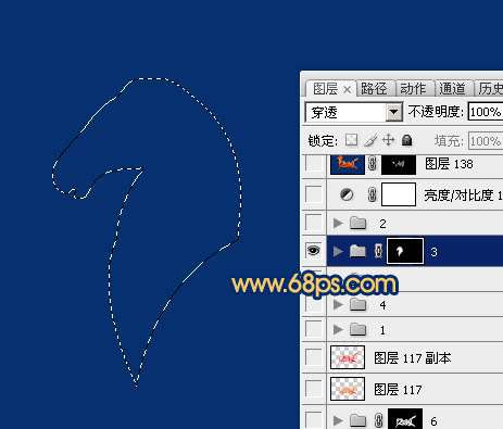 PS绘制马年马头教程 优图宝 PS鼠绘教程