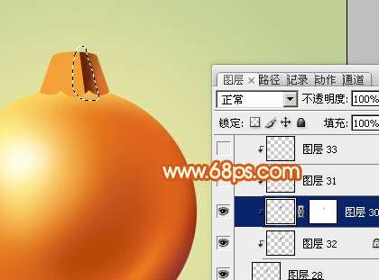 PS绘制质感超强的圣诞铃铛 优图宝 PS鼠绘教程