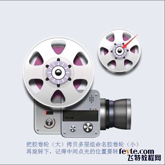 PS鼠绘超精致古董电影播放机教程 优图宝 PS鼠绘教程
