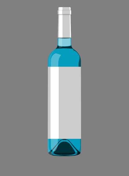 PS快速绘制漂亮起泡酒包装 优图宝 PS鼠绘教程