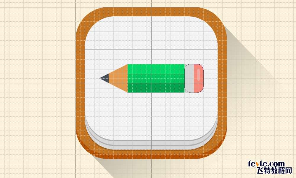 PS设计制作扁平化IOS7风格图标 优图宝 PS鼠绘教程ios7 flat icon PS tutorial