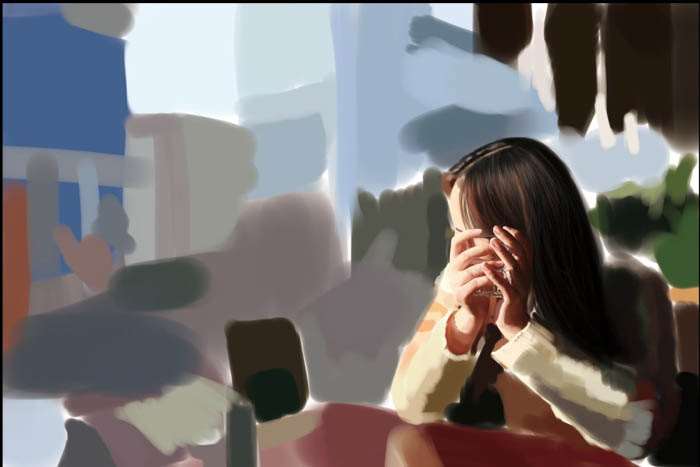 PS鼠绘精致茶餐厅美女 优图宝 PS鼠绘教程