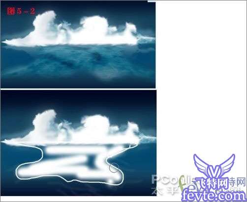 Photoshop打造爱情海平面图教程