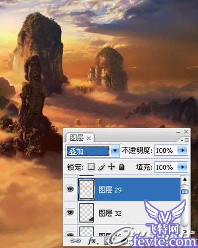 PhotoShop鼠绘完美的仙境景色 优图宝 PS鼠绘教程