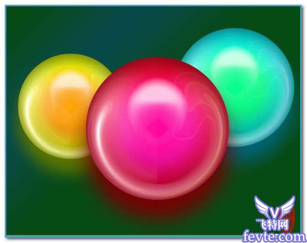 Photoshop鼠绘漂亮的玻璃球 优图宝 PS鼠绘教程