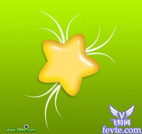 Photoshop鼠绘一颗梦幻的水晶星星 优图宝 PS鼠绘教程