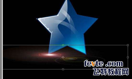 PS鼠绘彩色光线围绕的水晶五角星 优图宝 PS鼠绘教程