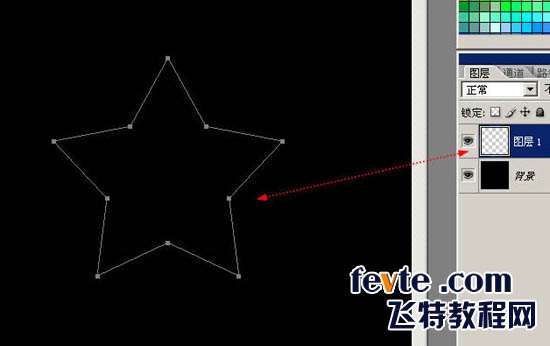 PS鼠绘彩色光线围绕的水晶五角星 优图宝 PS鼠绘教程