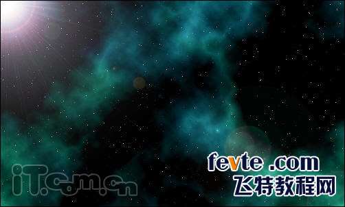 PS鼠绘浩瀚星空背景教程 优图宝 PS鼠绘教程