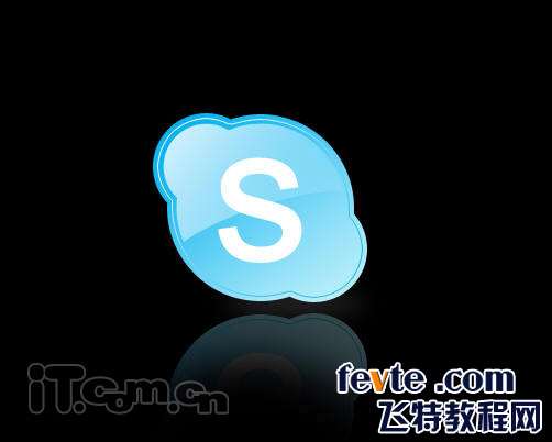 PS鼠绘SKYPE图标 优图宝 PS鼠绘教程