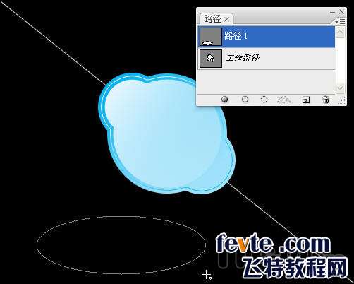 PS鼠绘SKYPE图标 优图宝 PS鼠绘教程