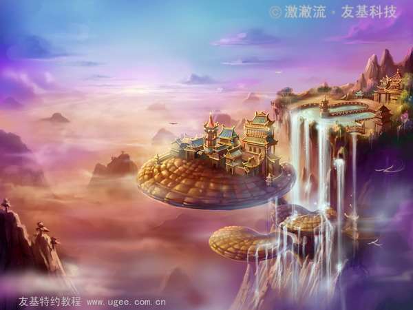 PS鼠绘梦幻仙境 优图宝 PS鼠绘教程