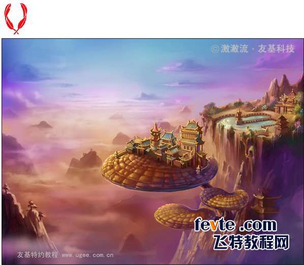 PS鼠绘梦幻仙境 优图宝 PS鼠绘教程