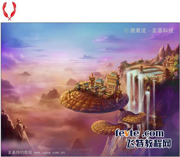 PS鼠绘梦幻仙境 优图宝 PS鼠绘教程