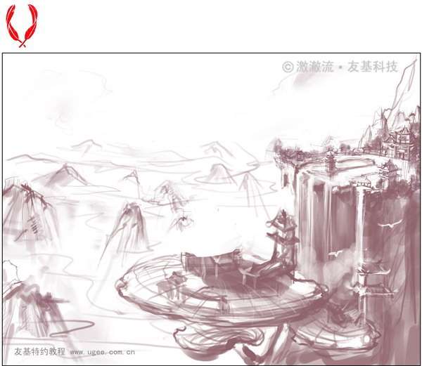 PS鼠绘梦幻仙境 优图宝 PS鼠绘教程