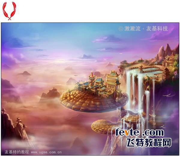 PS鼠绘梦幻仙境 优图宝 PS鼠绘教程