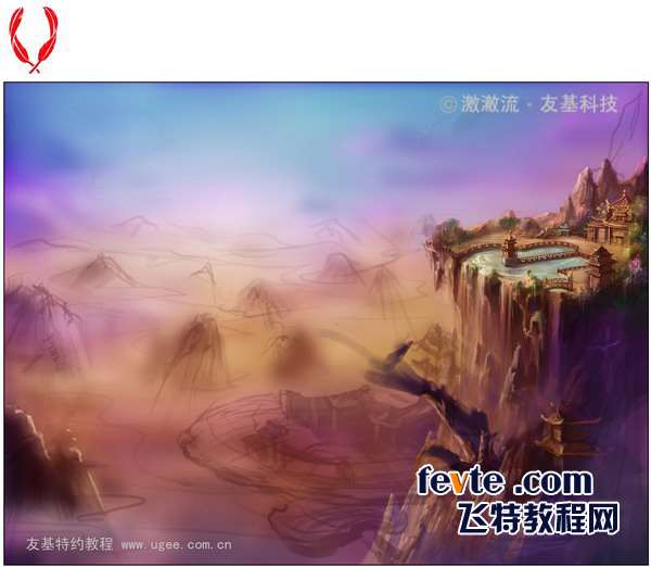 PS鼠绘梦幻仙境 优图宝 PS鼠绘教程