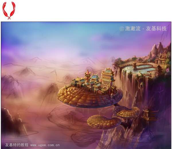 PS鼠绘梦幻仙境 优图宝 PS鼠绘教程