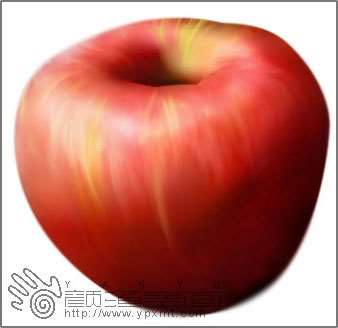 PS鼠绘史上最逼真的苹果 优图宝 PS鼠绘教程