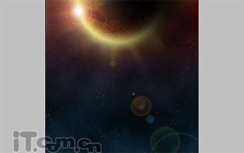 PS鼠绘宇宙行星 优图宝 PS鼠绘教程
