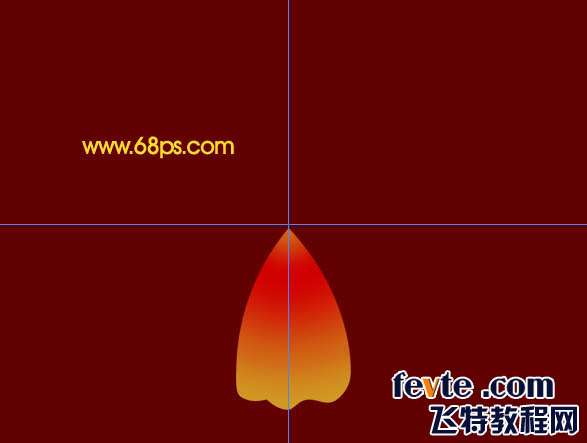 PS绘制红色花朵壁纸 优图宝 PS鼠绘教程