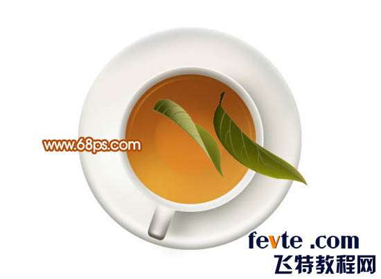 PS鼠绘清香茶水 优图宝 PS鼠绘教程