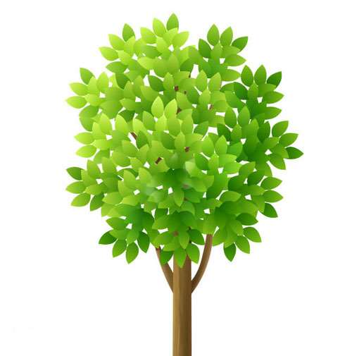 photoshop鼠绘一棵卡通小树 优图宝 photoshop鼠绘教程