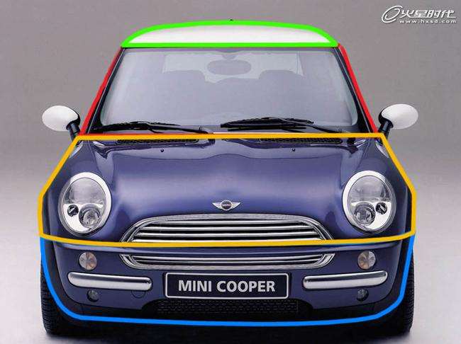 PS鼠绘MINI COOPER 优图宝 PS鼠绘教程