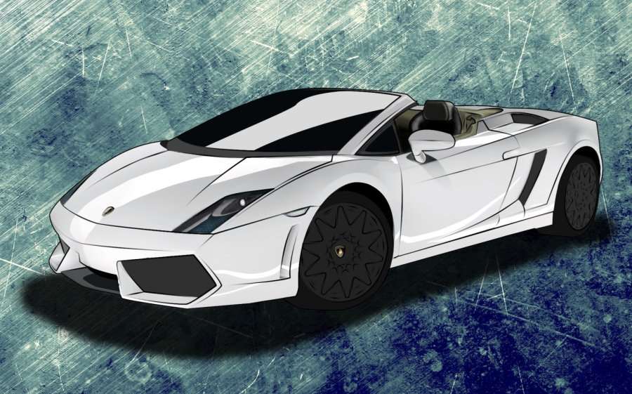 PS鼠绘兰博基尼Gallardo LP560教程 优图宝 PS鼠绘教程
