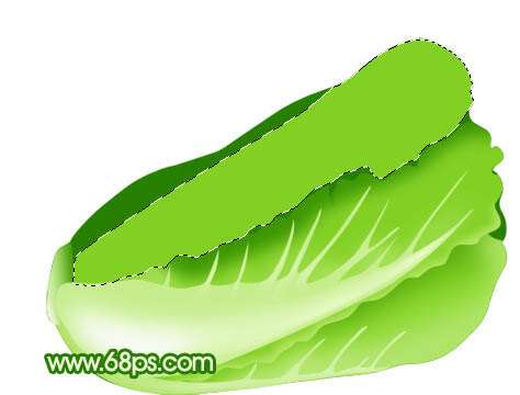 Photoshop鼠绘一棵逼真的白菜 优图宝 photoshop鼠绘教程