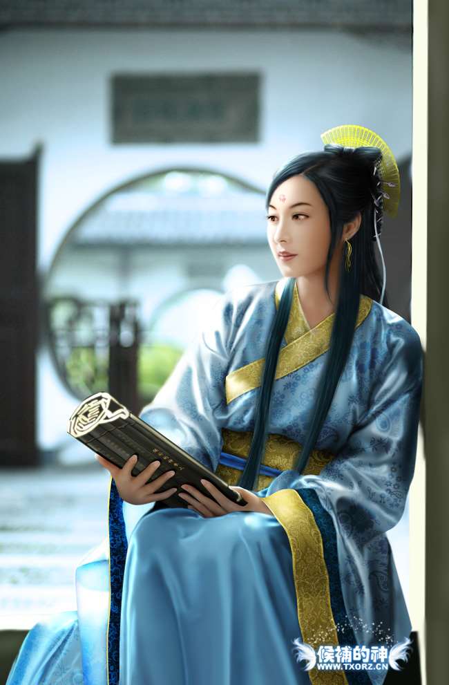 photoshop鼠绘绝代美女 优图宝 photoshop鼠绘教程