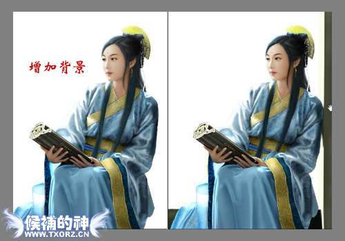 photoshop鼠绘绝代美女 优图宝 photoshop鼠绘教程