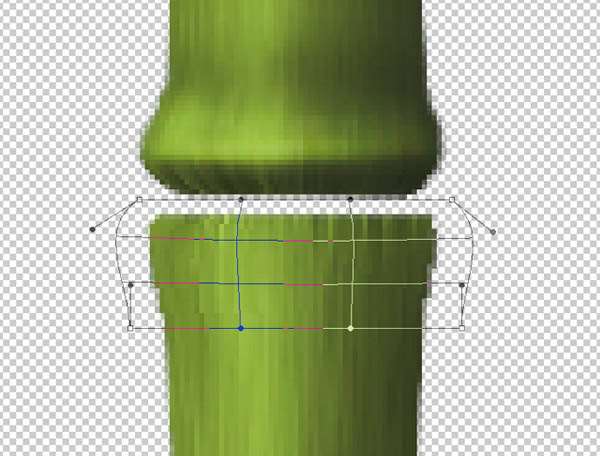 Photoshop绘制真实的竹林 优图宝 photoshop鼠绘教程